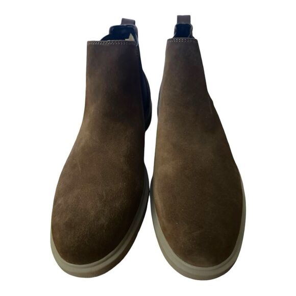 Easy Spirit Embrook Men’s brown leather size 10.5 Chelsea ankle boots. NWOB - Picture 5 of 5